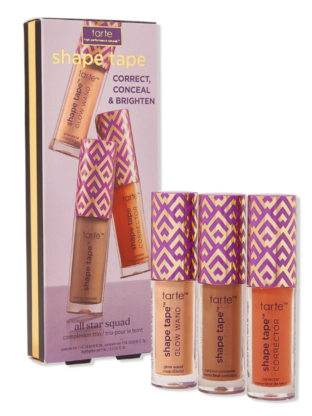 ✨ Tarte Shape Tape All-Star Squad Trio | Correct, Conceal & Brighten | NIB ✨